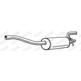 Endschalldämpfer 70704 von WALKER günstig für 54,99 € online kaufen