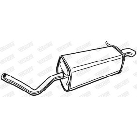 Endschalldämpfer 71340 von WALKER günstig für 61,05 € online kaufen
