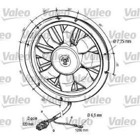 Kühlerlüfter für VOLVO von VALEO
