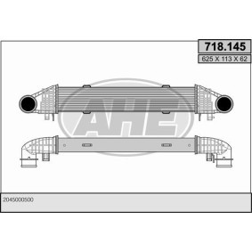 Ladeluftkühler 718.145 von AHE günstig für 203,82 € online kaufen