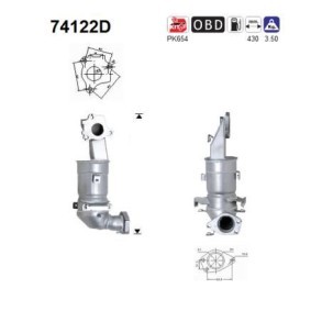 Katalysator 74122D von AS günstig für 398,29 € online kaufen