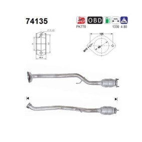Katalysator 74135 von AS günstig für 438,02 € online kaufen