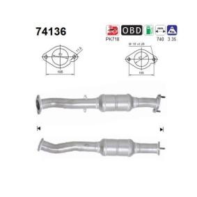 Katalysator 74136 von AS günstig für 187,71 € online kaufen