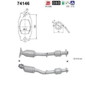 Katalysator 74146 von AS günstig für 312,09 € online kaufen