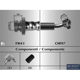 Bremsschlauch für NISSAN von MALÒ