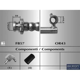 Bremsschlauch für NISSAN von MALÒ