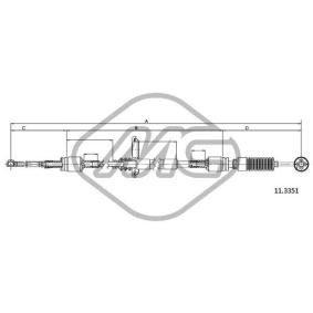 Seilzug, Schaltgetriebe 80907 von Metalcaucho günstig für 140,42 € online kaufen