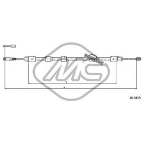 Handbremsseil 80975 von Metalcaucho günstig für 18,34 € online kaufen