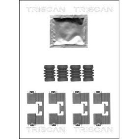 Zubehörsatz, Scheibenbremsbelag 8105 241621 von TRISCAN günstig für 22,93 € online kaufen