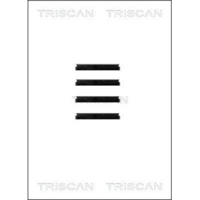 Achetez des Kit d'accessoires, plaquette de frein à disque de chez TRISCAN en ligne pour 626 II 3/5 portes (GC) à prix modérés