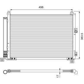 Achetez des Condenseur de clim de chez VALEO en ligne pour BT-50 Camion plate-forme/Châssis (CD, UN) à prix modérés