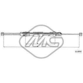 Handbremsseil für RENAULT von Metalcaucho