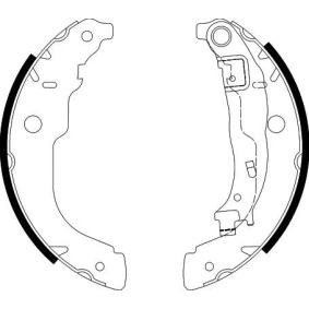 Bremsbackensatz 8DB 355 003-031 von HELLA günstig für 51,27 € online kaufen