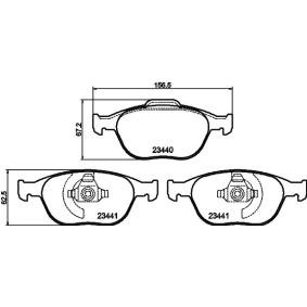 Bremsbeläge 8DB 355 009-561 von HELLA günstig für 39,62 € online kaufen