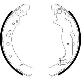 Bremsbackensatz 8DB 355 022-121 von HELLA günstig für 45,65 € online kaufen