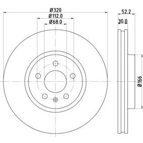 Bremsscheibe 8DD 355 113-911 von HELLA günstig für 59,77 € online kaufen