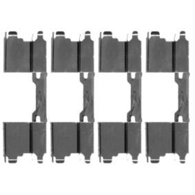 Compre Kit de acessórios, pastilhas de travão de HELLA online para SPRINTER 4,6-t Autocarro a preços moderados