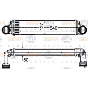 Ladeluftkühler 8ML 376 988-064 von HELLA günstig für 143,17 € online kaufen