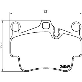 Wasserpumpe für TOYOTA von HELLA