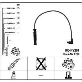 Comprar Juego de cables de encendido de NGK 8266 a bajo precio de 36,10 €