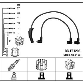 Comprar Juego de cables de encendido de NGK 9169 a bajo precio de 36,20 €