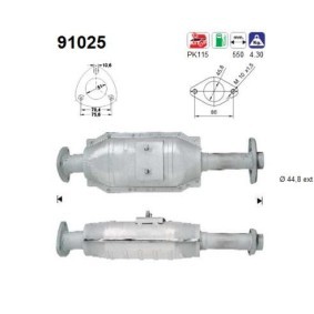Katalysator 91025 von AS günstig für 372,68 € online kaufen