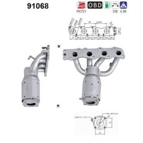 Katalysator 91068 von AS günstig für 381,58 € online kaufen