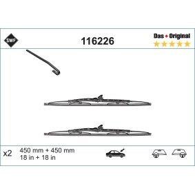 Achetez des Essuie-glace SWF 116226 à prix pour 16,38 €