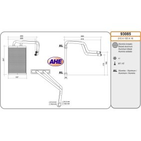 Wärmetauscher, Innenraumheizung für HYUNDAI von AHE
