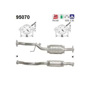 Katalysator 95070 von AS günstig für 175,52 € online kaufen