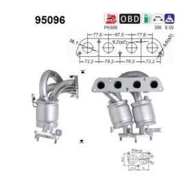 Katalysator 95096 von AS günstig für 366,09 € online kaufen