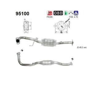 Katalysator 95100 von AS günstig für 349,02 € online kaufen