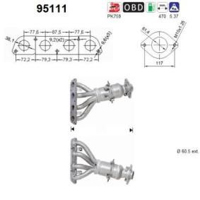 Katalysator 95111 von AS günstig für 323,51 € online kaufen