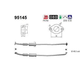 Katalysator 95145 von AS günstig für 236,09 € online kaufen