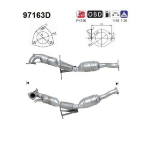 Katalysator 97163D von AS günstig für 511,75 € online kaufen