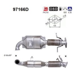 Katalysator 97166D von AS günstig für 431,91 € online kaufen