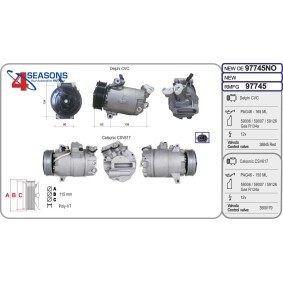 Klimakompressor 97745 von AHE günstig für 394,48 € online kaufen