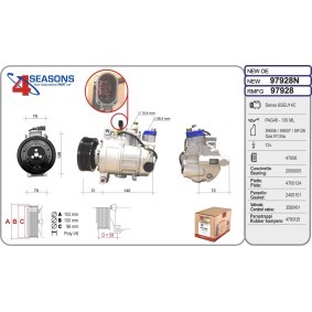 Köp AC-kompressor av AHE 97928 till det låga priset 4121,66 kr