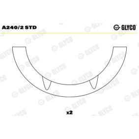 Comprar Disco distanciador, cigüeñal de GLYCO A240/2 STD a bajo precio de 10,28 €