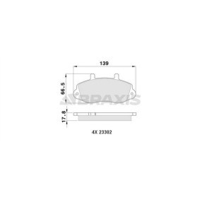 Comprar Juego de pastillas de freno de BRAXIS AA0158 a bajo precio de 19,90 €