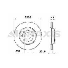 Comprar Disco de freno de BRAXIS AE0775 a bajo precio de 51,63 €