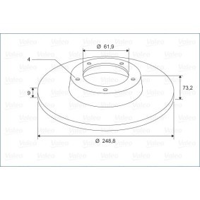 Blinker für SUBARU von VALEO
