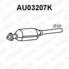 Katalysator für AUDI von VENEPORTE