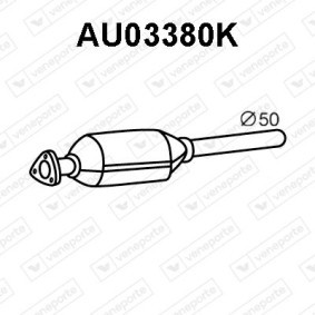 Katalysator AU03380K von VENEPORTE günstig für 255,72 € online kaufen