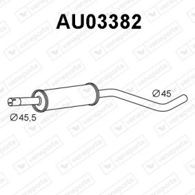 Osta Etuäänenvaimentaja VENEPORTE:llä AU03382 edullisesti hintaan 79,08 €