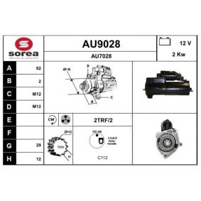 Compre Motor de arranque da SNRA AU9028 a um preço baixo por 173,71 €