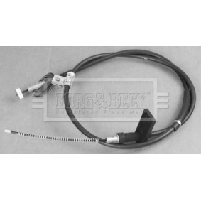 Compre Cabo de aço, travão de estacionamento da BORG & BECK BKB2555 a um preço baixo por 22,09 €