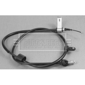 Compre Cabo de aço, travão de estacionamento da BORG & BECK BKB2967 a um preço baixo por 32,01 €