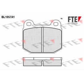 Köp Bromsbelägg av FTE BL1057A1 till det låga priset 520,38 kr