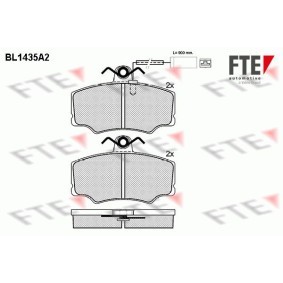 Achetez des Plaquettes de frein FTE BL1435A2 à prix pour 36,73 €